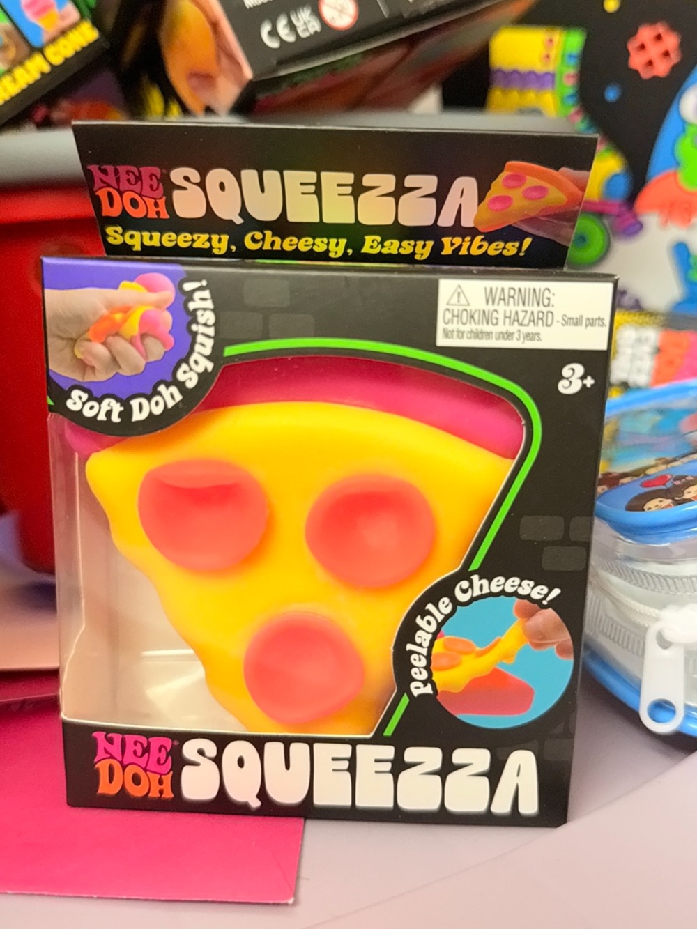 NeeDoh Squeezza Pizza Slice